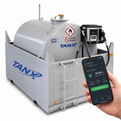 Smartphone Che Controlla parametri Serbatoio Carburante TANX FUEL CUBE 70 B SMART per TANX FUEL CUBE70 B.SMART - ItalTanx
